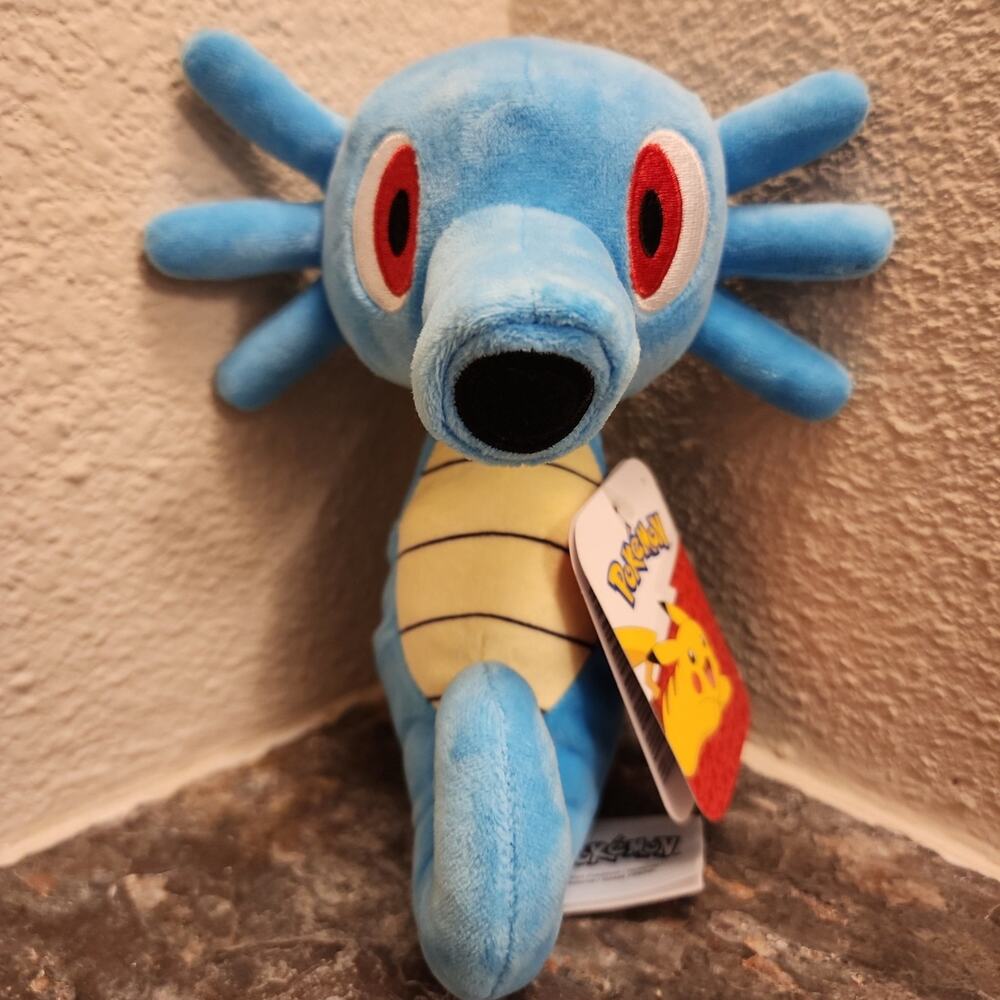 Plush - Horsea, 8-inch (NEW) - Pokemon - Nintendo